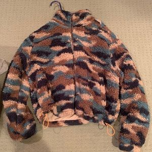 Camo zip up jacket!